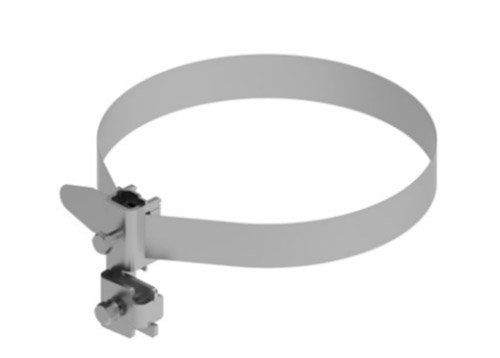 Earthing Clamp with Tensioning strap for Metal Pipe